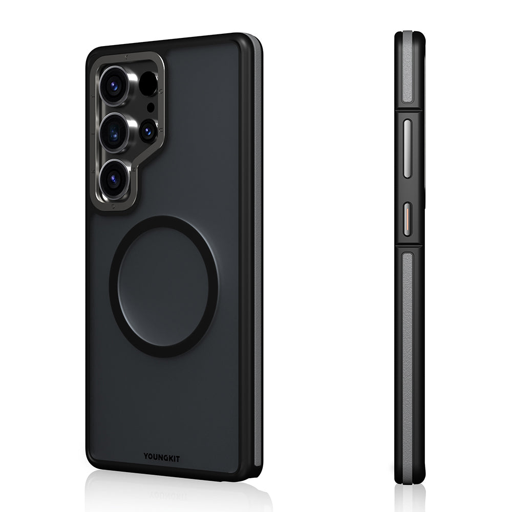 Youngkit Rock Sand Serisi Galaxy S25 Ultra Magsafe Şarj Özellikli Telefon Kılıfı-1 Youngkit Rock Sand Serisi Galaxy S25 Ultra Magsafe Şarj Özellikli Telefon Kılıfı-1